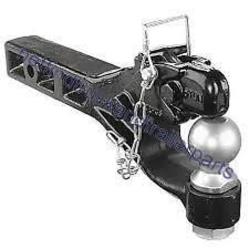 Pintle Hook & 50mm Receiver 3.5T Ball, 6 Tonne Truck Trailer Tow Hitch