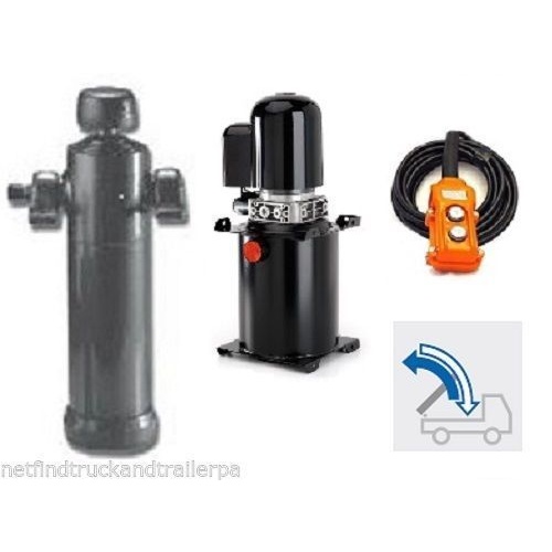 Hydraulic cylinder underbody & 24V 5 Litre powerpack suits trailers and ute DNB6002S