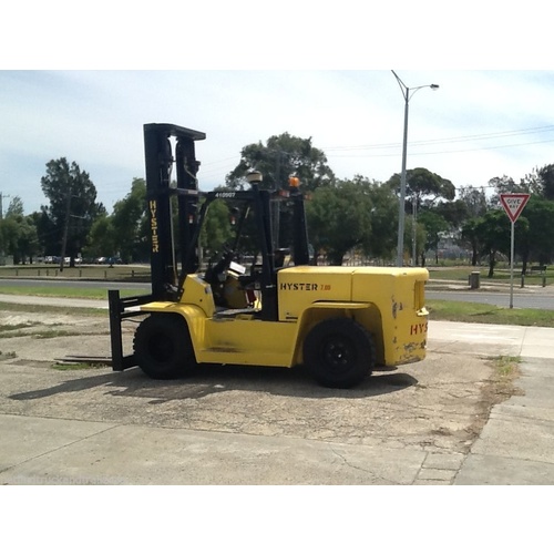 Hyster H7.00 xl forklift side shift 6 cylinder scales