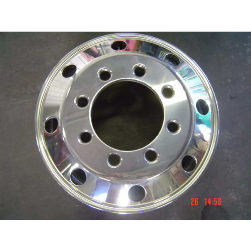 Rim Aluminium Polished 8 Stud 275mm PCD 22.5x8.25 to suit truck trailer