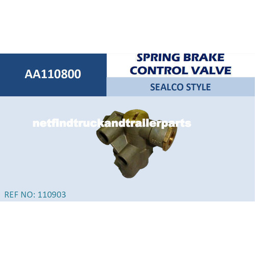 Valve Sealco Spring Brake Control Valve Truck Trailer 