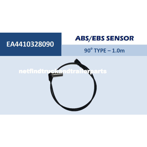 ABS/EBS Sensor Cable 90 degree Type 1 metre Truck Trailer 