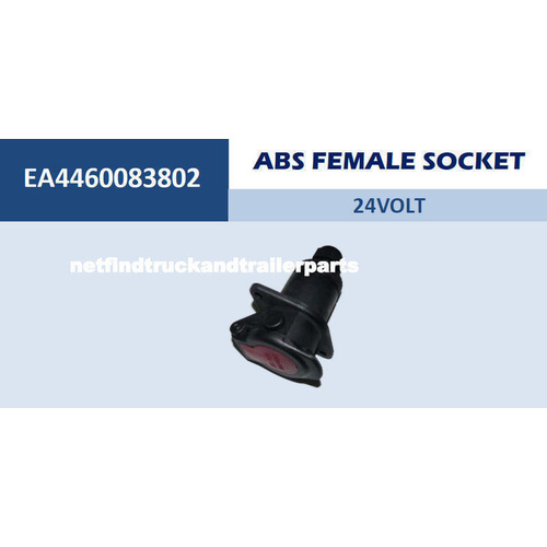 ABS / EBS Female Socket 24V Truck Trailer