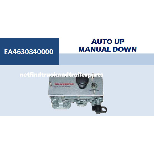 Trailer Axle Lift Up Control Valve Auto Up Manual Down