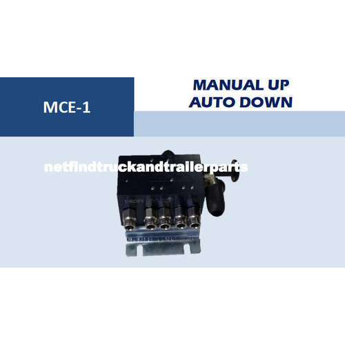 Trailer Axle Lift Up Control Valve Auto Down Manual Up