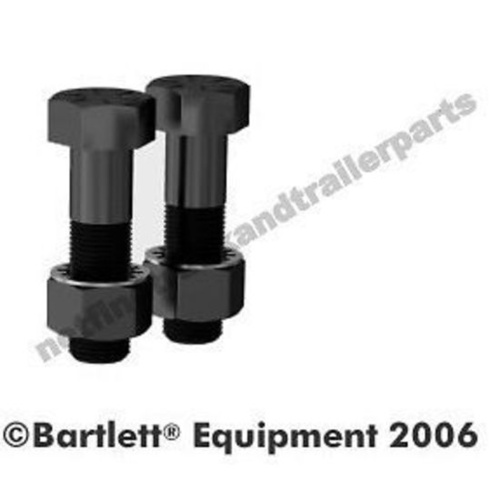 Bartlett Trailer Hood 95mm Accessory - Mounting Bolt Grade 8 Pair - Large 375/11