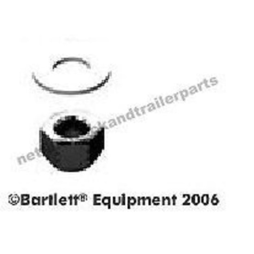 Bartlett Ball 95mm Accessory - Grade 8 Nyloc nut and Galvanised Washer 375/5-3/5