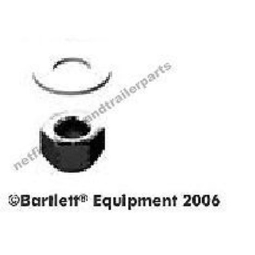 Bartlett Ball 127mm Accessory - Grade 8 Nyloc Nut and Galvanised Washer 59/5-3/5