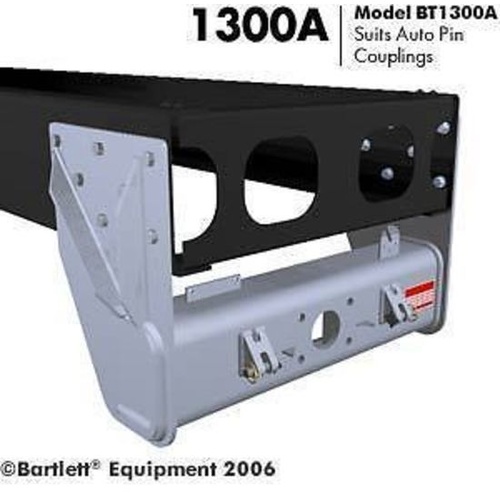 Towbar to suit Auto Pin Coupling and Pintle Hook to 15,000kg includes Bolt Kit  BT1300A-15T