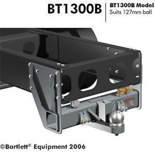 Tow bar to suit 127mm Bartlett Ball 13,000kg includes Bolt Kit BT1300B-13T