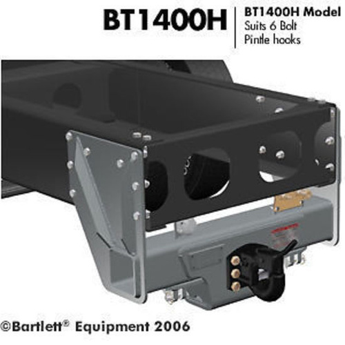 Tow Hitch to suit Pintle Hook Heavy to 30,000kg Heavy with bolt kit BT1400H-30T