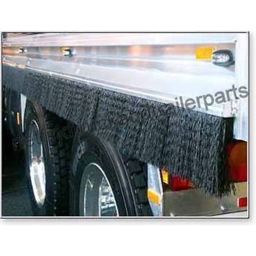 Spray Suppressant – Flexible Back Strip Brush 75mm x 10m to suit Truck/Trailer