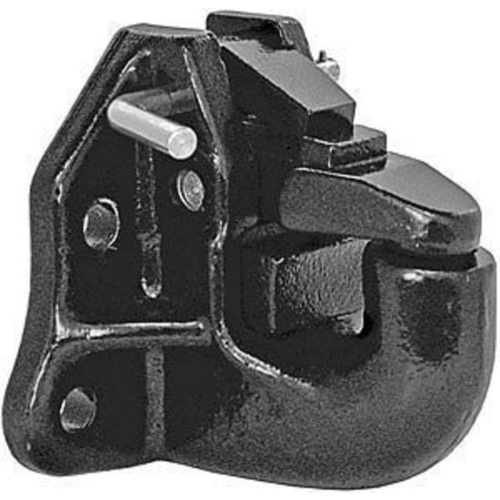 Pintle Hook 45T Tow Hitch 50mm 4 Bolt With Chamber To Suit Truck Trailer