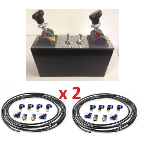 Tipper Cab Switches, Full Air controls – “Truck and Dog Tipping Trailer”