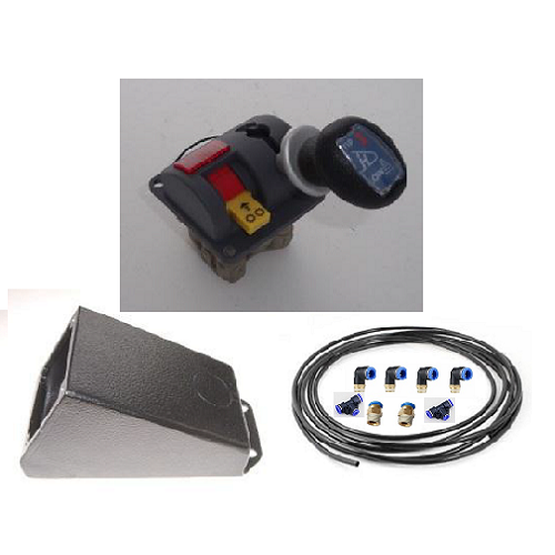 “Truck and Dog Tipping Trailer” – Tipper Cab Switches, Full Air controls
