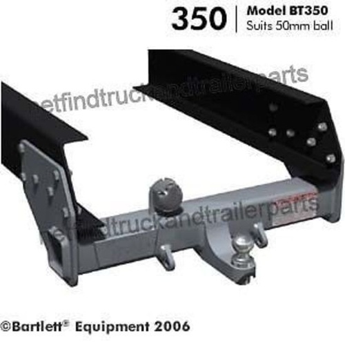 Towbar to suit 50mm Ball (3500kg) coupling Truck Trailer BT350 includes Bolt Kit