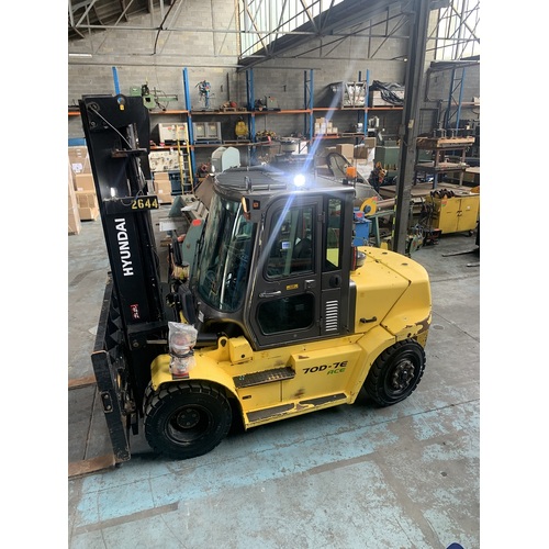 Hyundai 2015 70D-7E ACE Forklift 11,666 HOURS