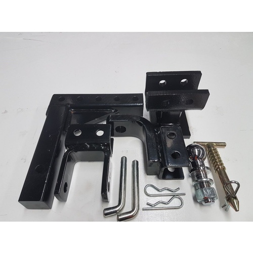 Combination Tow Hitch, 50mm Ball, Pintle Mount, Treg