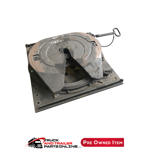 Jost Turntable Fifth Wheel 50mm Ballrace Low Profile Single Row JSK37EZ - Take Off (Slight Gouging to Top Plate - See Photos)