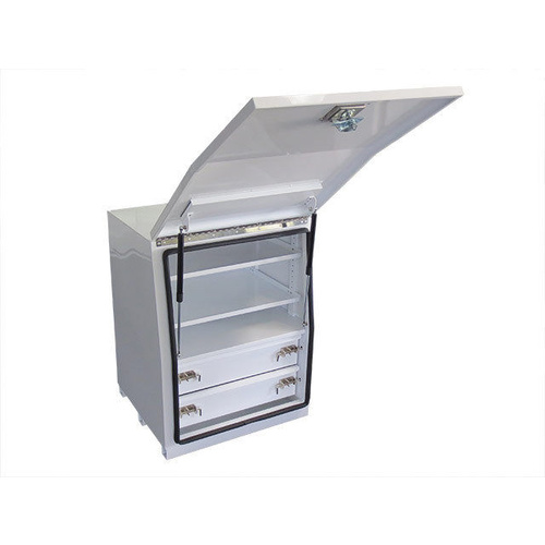 Mine Service Vehicle Tool box – STEEL 2 drawer MSV700S 700Lx900Hx600D 