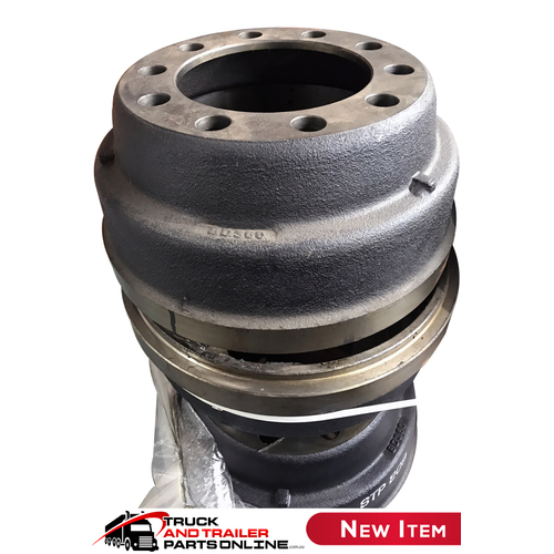 Kenworth Steer Axle Brake Drums, Front To Suit 10 Stud Hub, BD31055.209