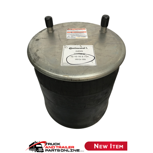 Continental Air Bag, Part Number 1R13-155, Bellow Number 230414-1, Bottom Plate Number 9758439