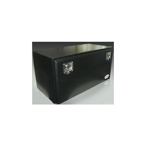 Truck Black Steel Powdercoated Tool Box 500x500x500mm TB015