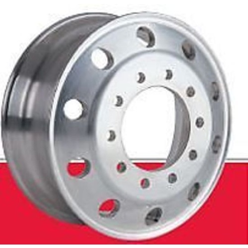 Rim Aluminium Machined 10 Stud 285mm PCD (USA) 22.5x8.25 to suit truck trailer 