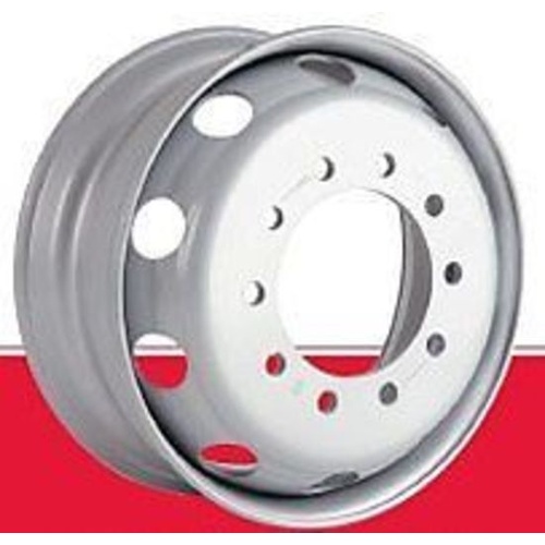 Rim Steel Silver 10 Stud 285mm PCD (USA) 22.5x8.25 to suit truck trailer 