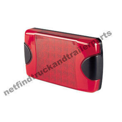 LED Lighting - DuraLED Stop/Rear Position Lamp (Red)-Rectangular Truck & Trailer