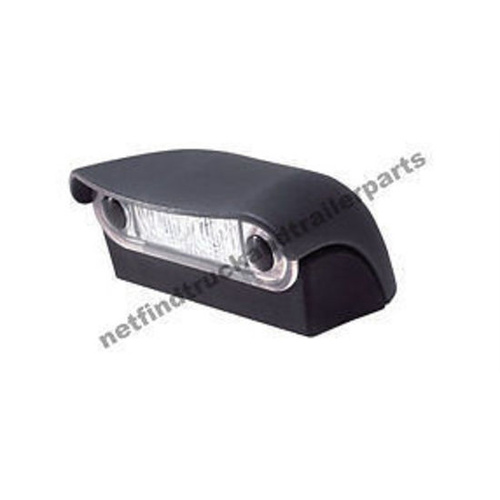 LED Lighting - LED Licence Plate Lamp illuminated by 2 white LED Truck & Trailer