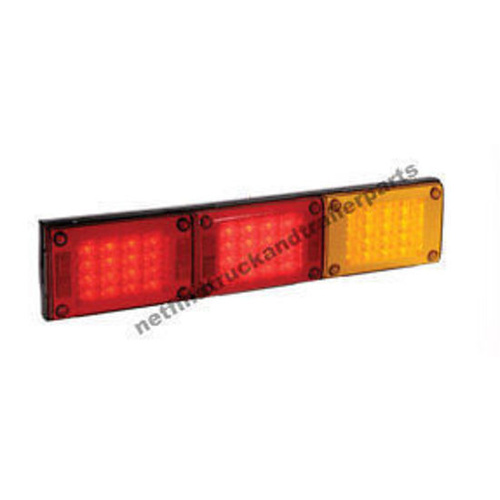LED Lighting - LED Jumbo Triple Combination Lamp (Amber/Red/Red) Truck & Trailer